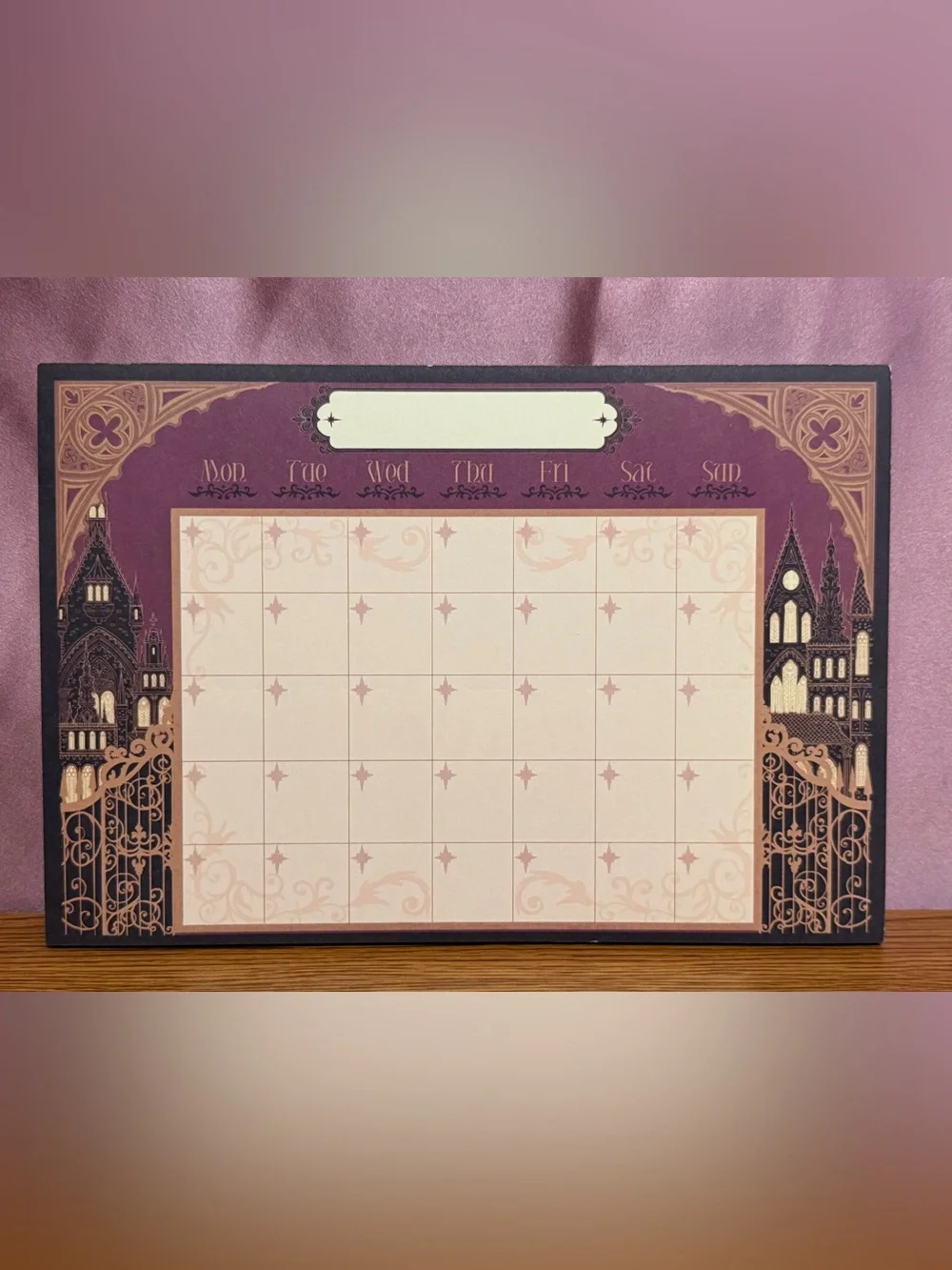 Fairyloot Immortal Consequences Monthly Memo Pad
